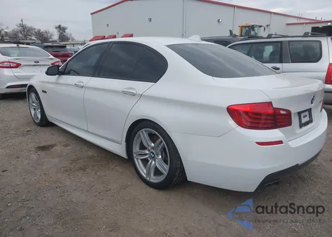 2014 BMW 550I из США, поврежденный, VIN WBAKN9C55ED000949